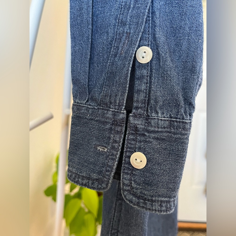 J. Crew Denim shirt Dress - Picture 6 of 9